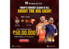 Win Big on ILT20! Bet on Winmatch365 & Grab ₹50,00,000 Cashback!